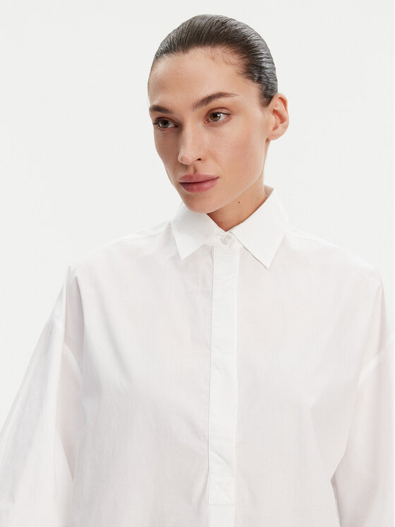 French Connection French Connection Camicia 72MZE Bianco Relaxed Fit