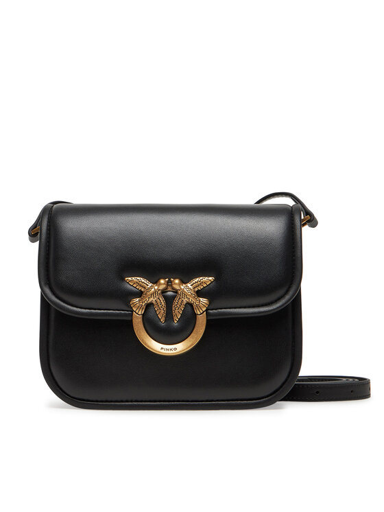PINKO PINKO Kabelka Love Box Bag Fl Mini 104297 A26L Černá