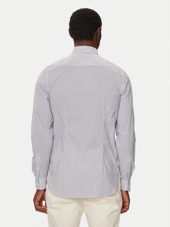 Tommy Hilfiger Tommy Hilfiger Риза MW0MW34571 Бял Slim Fit