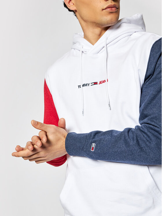 Tommy Jeans Mikina Tjm Half And Half 