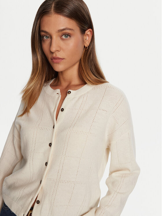 Barbour Barbour Strickjacke Blakely lyLKN1663WH71 Écru