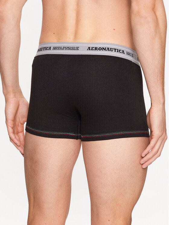 Aeronautica Militare Aeronautica Militare 2er-Set Boxershorts AM1UBX003 Schwarz