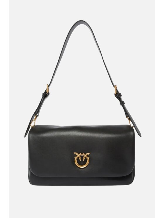 PINKO PINKO Τσάντα Click Soft Horizontal Handle Μαύρο