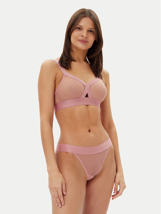 DKNY DKNY Grudnjak bez žice DK4084 Ljubičasta