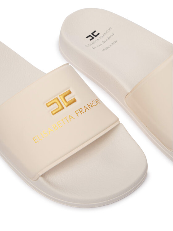 Elisabetta Franchi Elisabetta Franchi Nazouváky F4A0-E0607-1745698-S Écru