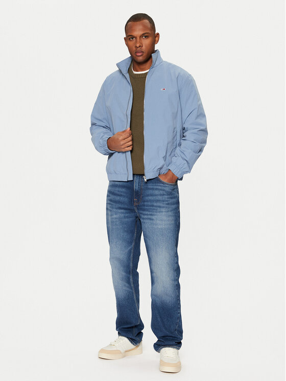 Tommy Jeans Tommy Jeans Prechodná bunda Essential DM0DM20655 Modrá Regular Fit