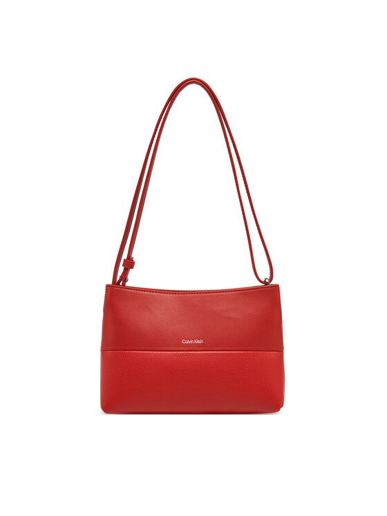 Calvin Klein Kabelka Ck Mixmedia Convertible Sm Bag K60K613009 Červená