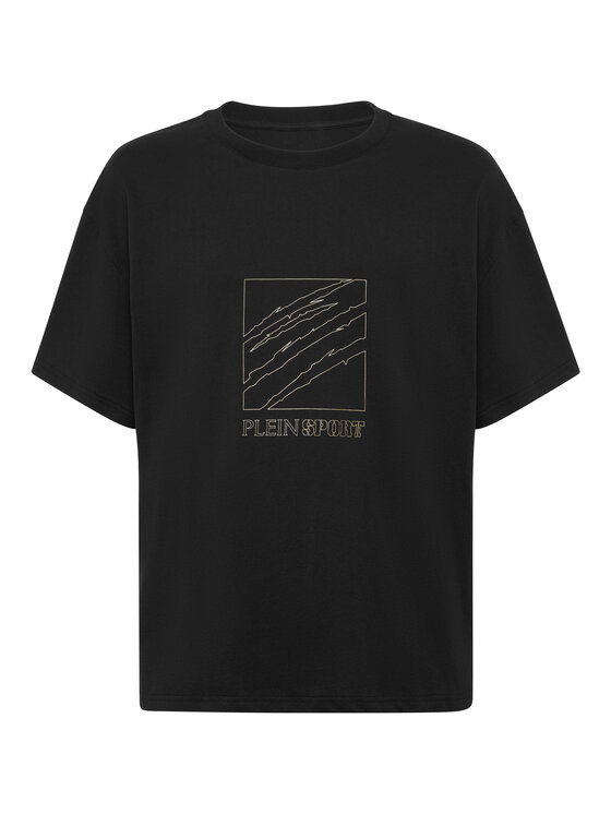 Plein Sport Plein Sport T-Shirt 28489 Czarny Regular Fit