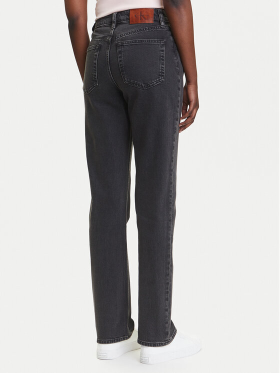Calvin Klein Jeans Calvin Klein Jeans Farmer LV047B909G Fekete Straight Fit