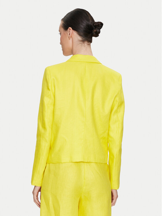 ViCOLO ViCOLO Pintsak TB0790 Kollane Regular Fit
