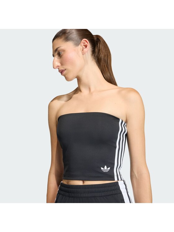 adidas adidas Τοπ 3-Stripes KD2893 Μαύρο Slim Fit