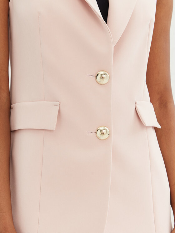 Rinascimento Rinascimento Gilet CFC0122763003 Rosa Regular Fit