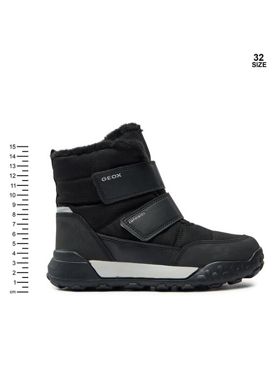 Geox Geox Μπότες Χιονιού J Trekkyup Boy B Abx J46MBF 0FU50 C9999 S Μαύρο