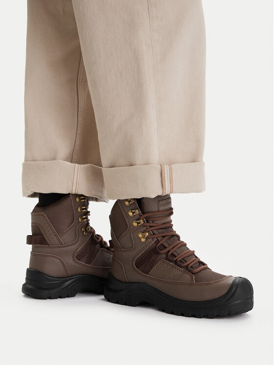 Hunter Hunter Зимни обувки HUNTER-M-02 W Кафяв