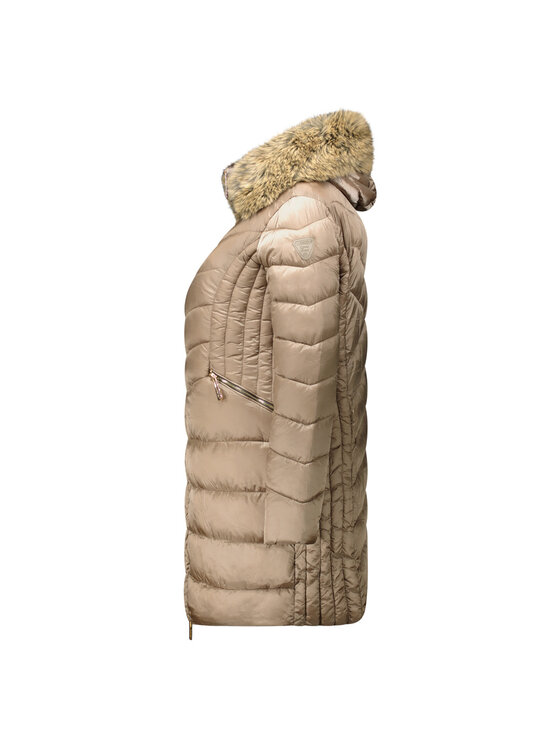 Geographical Norway Geographical Norway Parka WZ7487F/GN-TAUPE Beżowy Fitted Fit