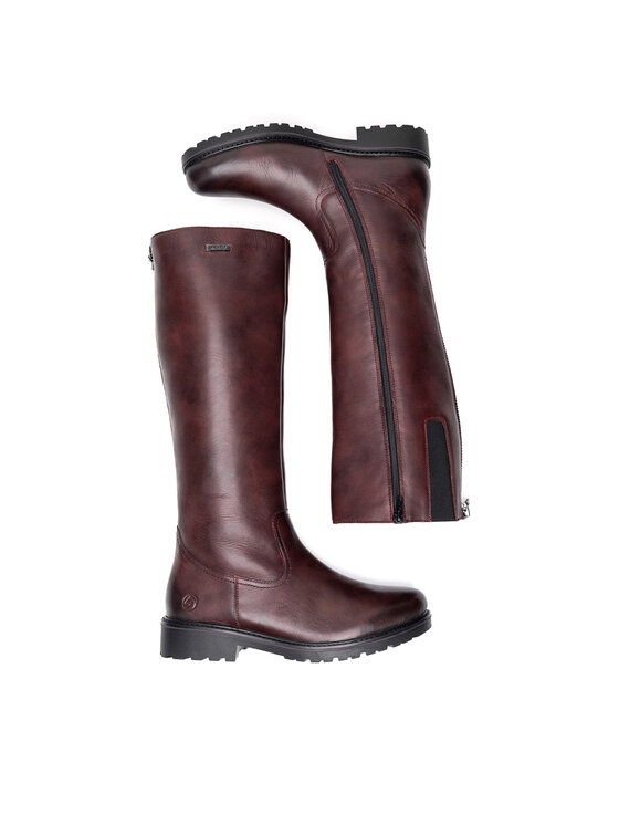 Remonte Remonte Jahalni škornji R6576-35 Bordo rdeča