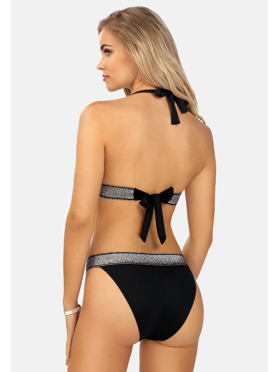 Miss Lou Miss Lou Bikini ML018 Czarny