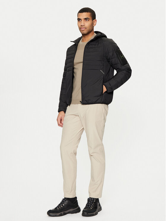 BOSS BOSS Pārejas jaka J_Thor 2 50514761 Melns Regular Fit