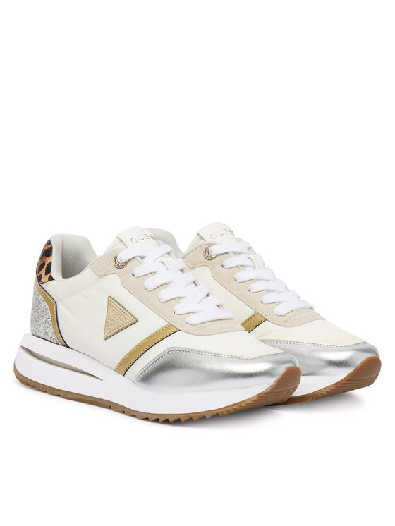 Guess Guess Sneakersy FLP2EG PEL12 Écru