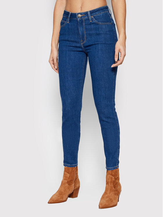 Lee Lee Jeansy Scarlett L626OPOR 112145308 Granatowy Skinny Fit