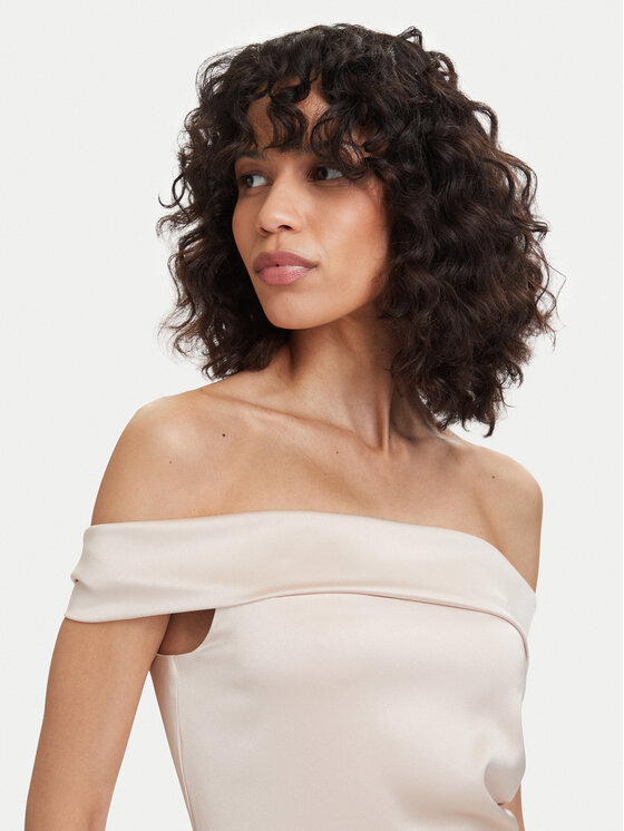 ACCESS FASHION ACCESS FASHION Večernja haljina 63-3436-322 Zlatna Regular Fit