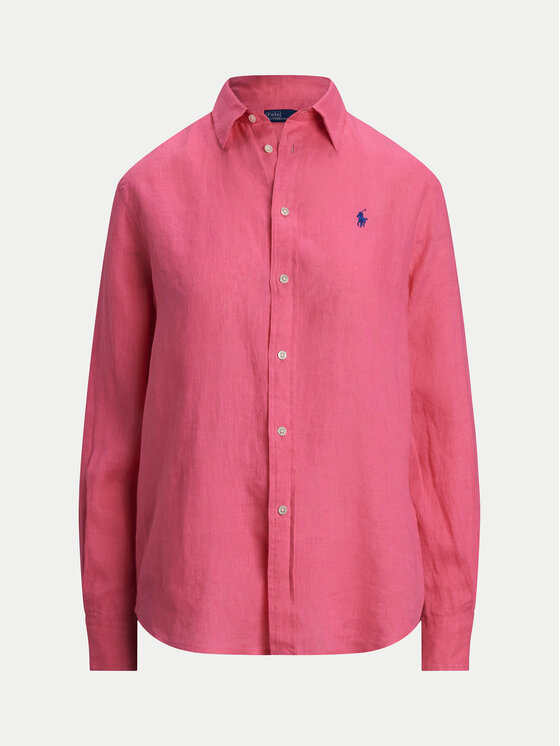 Polo Ralph Lauren Polo Ralph Lauren Marškiniai 211970730 Rožinė Classic Fit