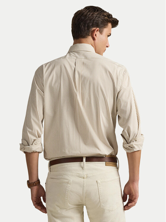 Polo Ralph Lauren Polo Ralph Lauren Cămașă 710929344500 Bej deschis Slim Fit
