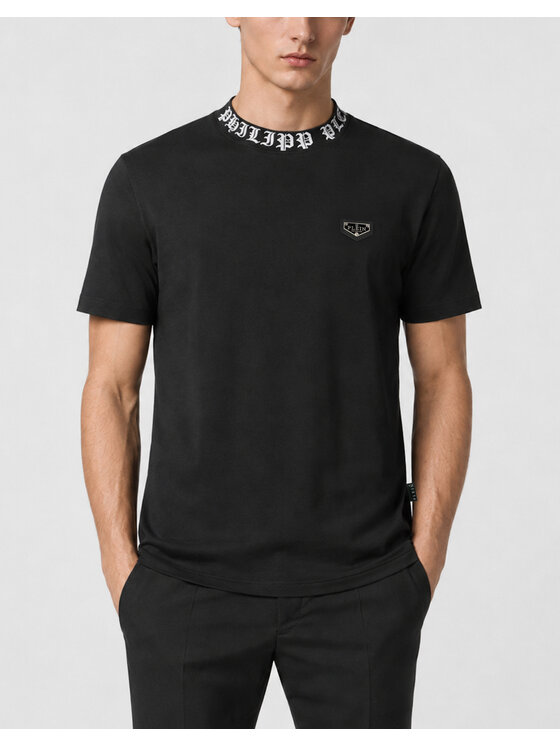 PHILIPP PLEIN PHILIPP PLEIN T-Shirt 31654 Czarny Regular Fit