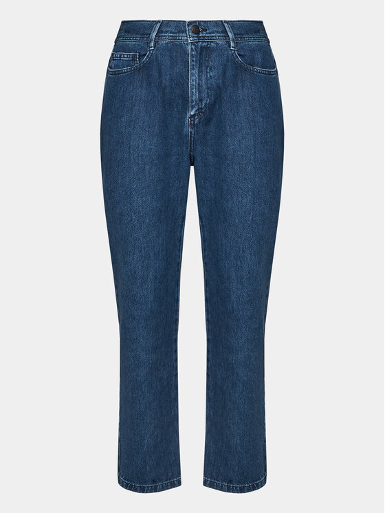 Sisley Sisley Farmer 4QBESE020 Kék Straight Fit