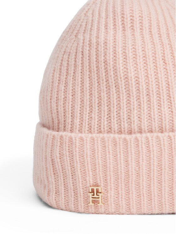 Tommy Hilfiger Tommy Hilfiger Čiapka Th Cashmere AW0AW17772 Ružová