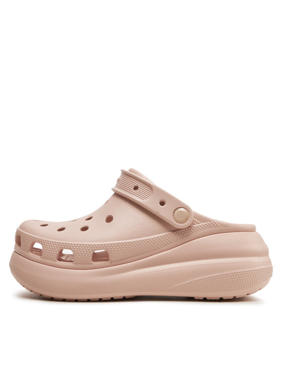 Crocs Crocs Natikače Classic Crush Clog 207521 Ružičasta
