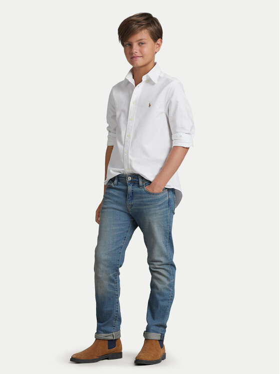 Polo Ralph Lauren Polo Ralph Lauren Srajca 323677133001 Bela Regular Fit