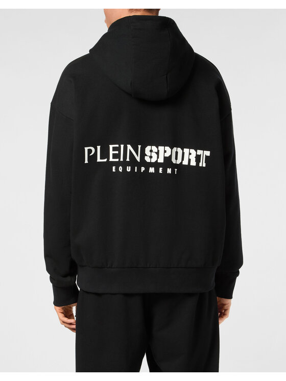 Plein Sport Plein Sport Bluza 22437 Czarny Regular Fit