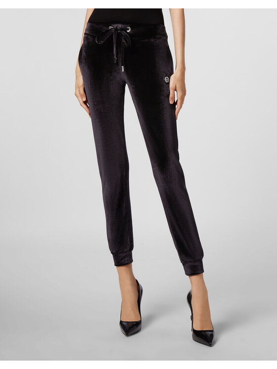 PHILIPP PLEIN PHILIPP PLEIN Spodnie dresowe 30958 Czarny Jogger Fit