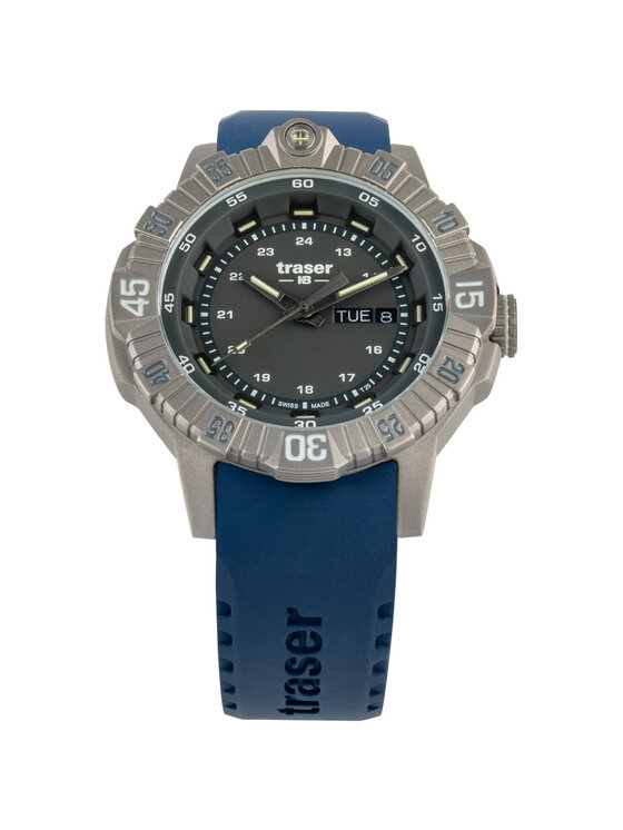 Traser Traser Zegarek TS-110667 Niebieski