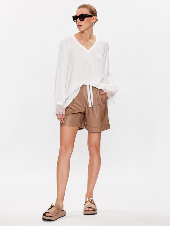 Marc Aurel Marc Aurel Tunika 6058 1000 93144 Biela Relaxed Fit