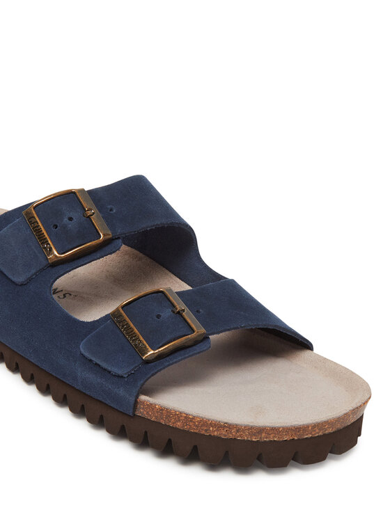 Genuins Genuins Plätud Hawaii Velour G106239 Tumesinine
