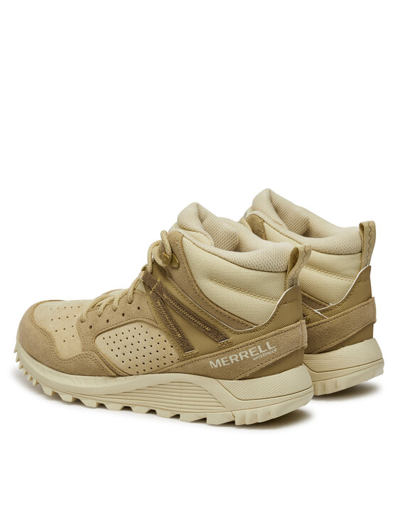 Merrell Merrell Pohodni čevlji Wildwood Mid Ltr Wp J038298 Bež