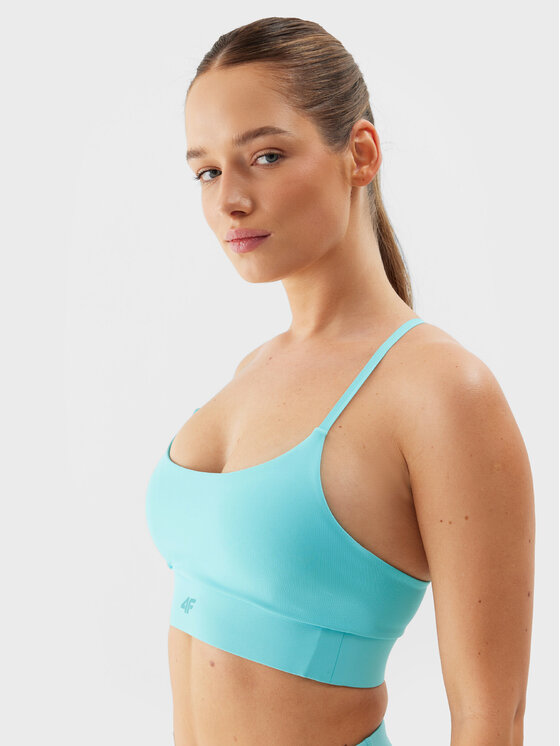 4F 4F Sutien sport 4FWSS24USBAF096 Albastru