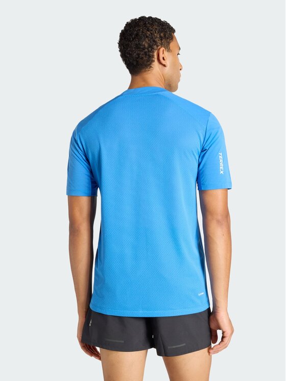 adidas adidas Koszulka techniczna Terrex Xperior CLIMACOOL Błękitny Regular Fit