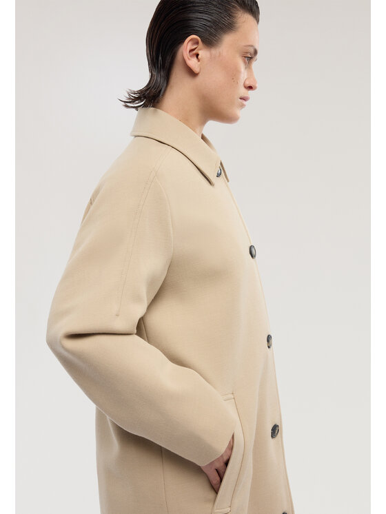 Trussardi Trussardi Płaszcz zimowy 0325A000428N012 Beżowy Regular Fit