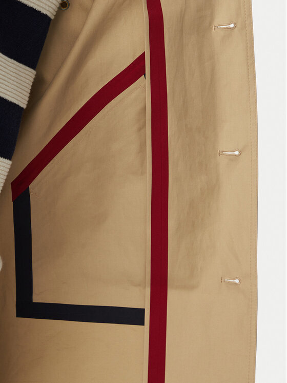 Tommy Hilfiger Tommy Hilfiger Prijelazni kaput Dc Technica MW0MW43527 Bež Regular Fit