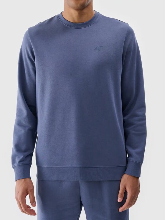 4F 4F Felpa 4FWMM00TSWSM1767-32S Blu Regular Fit
