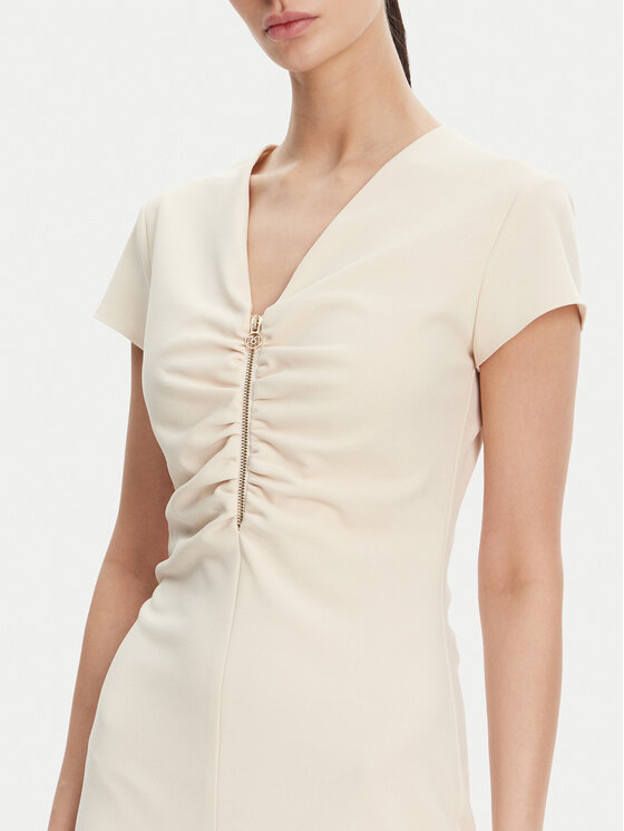 Rinascimento Rinascimento Coctailkleid CFC0123774003 Beige Regular Fit