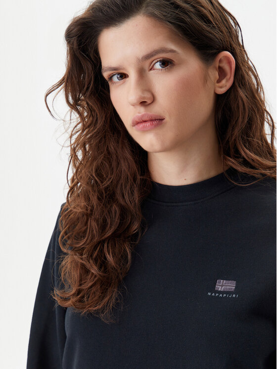 Napapijri Napapijri Felpa B-Nina NP0A4H85 Nero Regular Fit