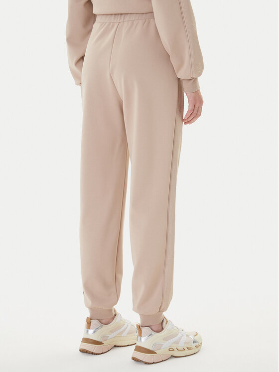 Guess Guess Спортивні штани V5BB23 KCX22 Бежевий Regular Fit