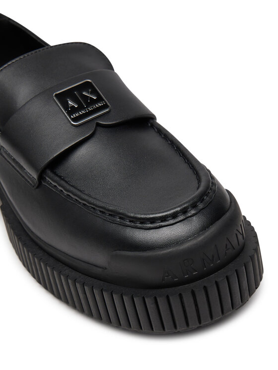 Armani Exchange Armani Exchange Loafersy XDA006 XV874 00002 Czarny