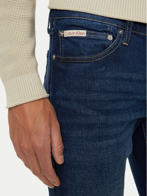 Calvin Klein Jeans Calvin Klein Jeans Traperice J30J325980 Plava Slim Fit