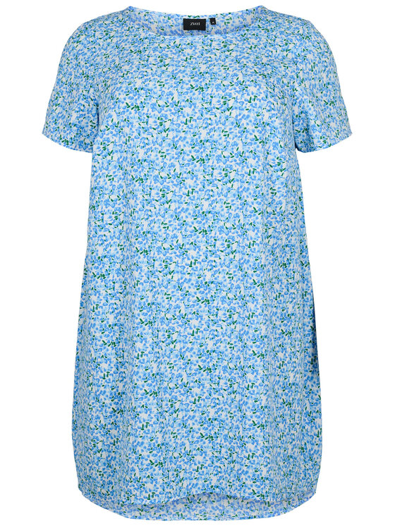 Zizzi Zizzi Vasaras kleita CA02310P Zils Loose Fit