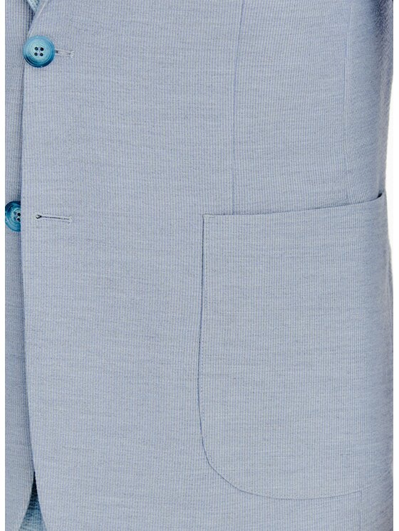 Pako Lorente Pako Lorente Marynarka P26SF-3G-035 Niebieski Slim Fit